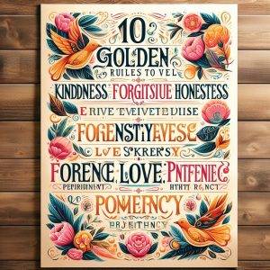 10 Golden Rules To Live By