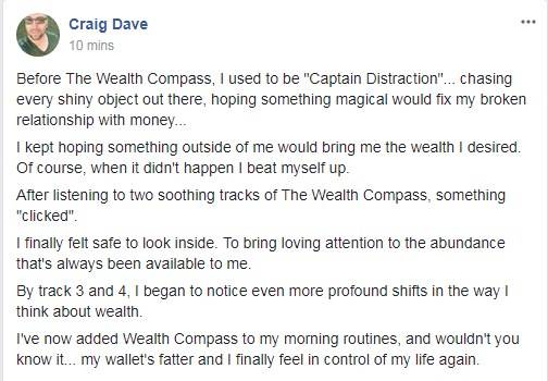 The wealth compass testimonials 1