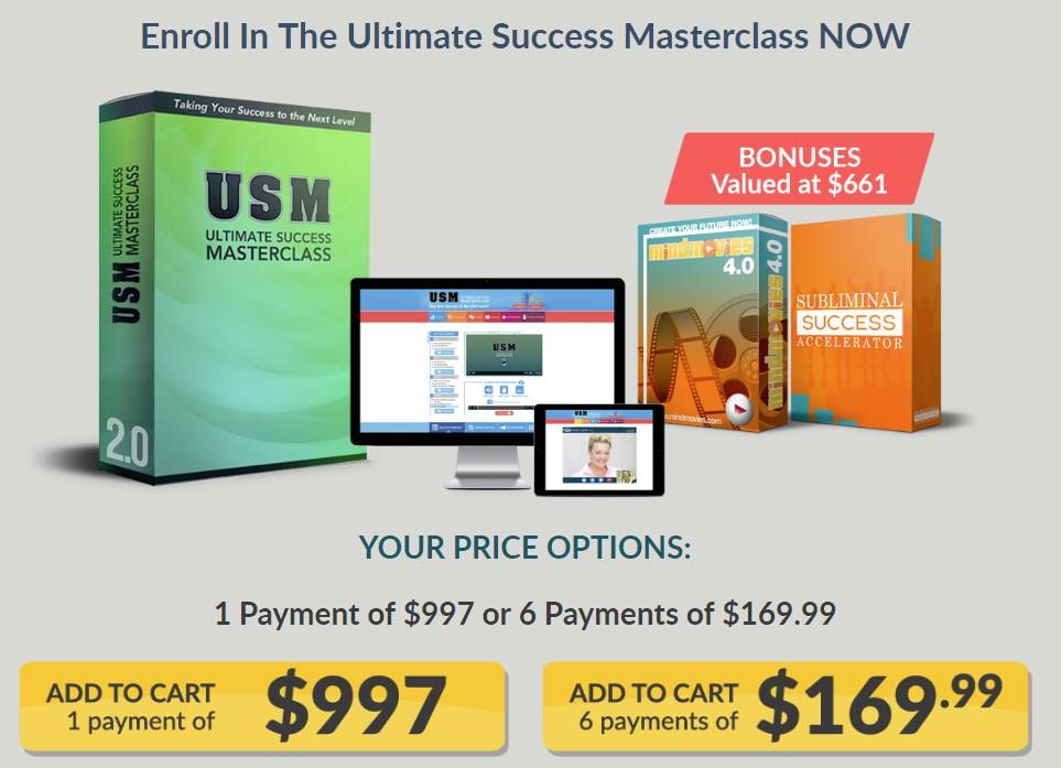 Ultimate Success Masterclass review