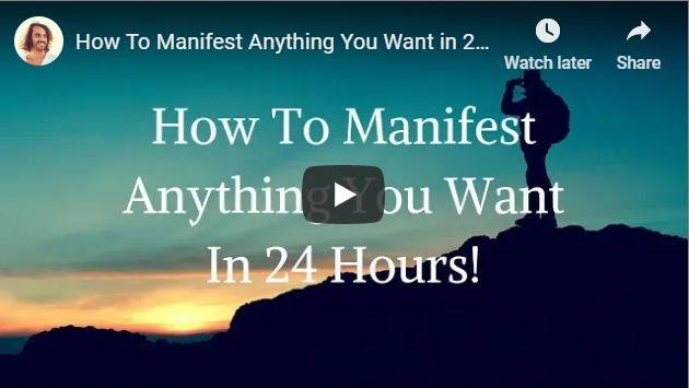 How to manifest what you want quickly
